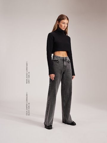 RÆRE by Lorena Rae Wide leg Jeans 'Mara' in Grey