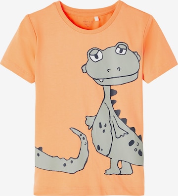 NAME IT - Camiseta 'JAKAN' en naranja: frente