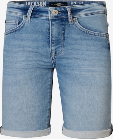 Jean 'Tidalize' Petrol Industries en bleu : devant