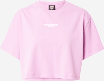 PARI Koszulka 'SPORTS CLUB' w kolorze fioletowy: przód