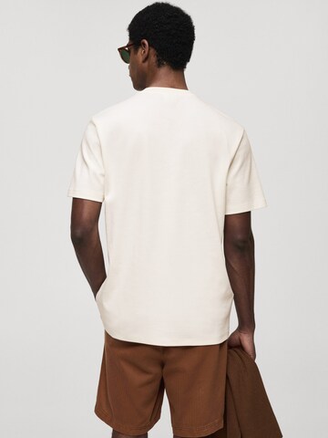 MANGO MAN T-Shirt 'KIMI' in Beige