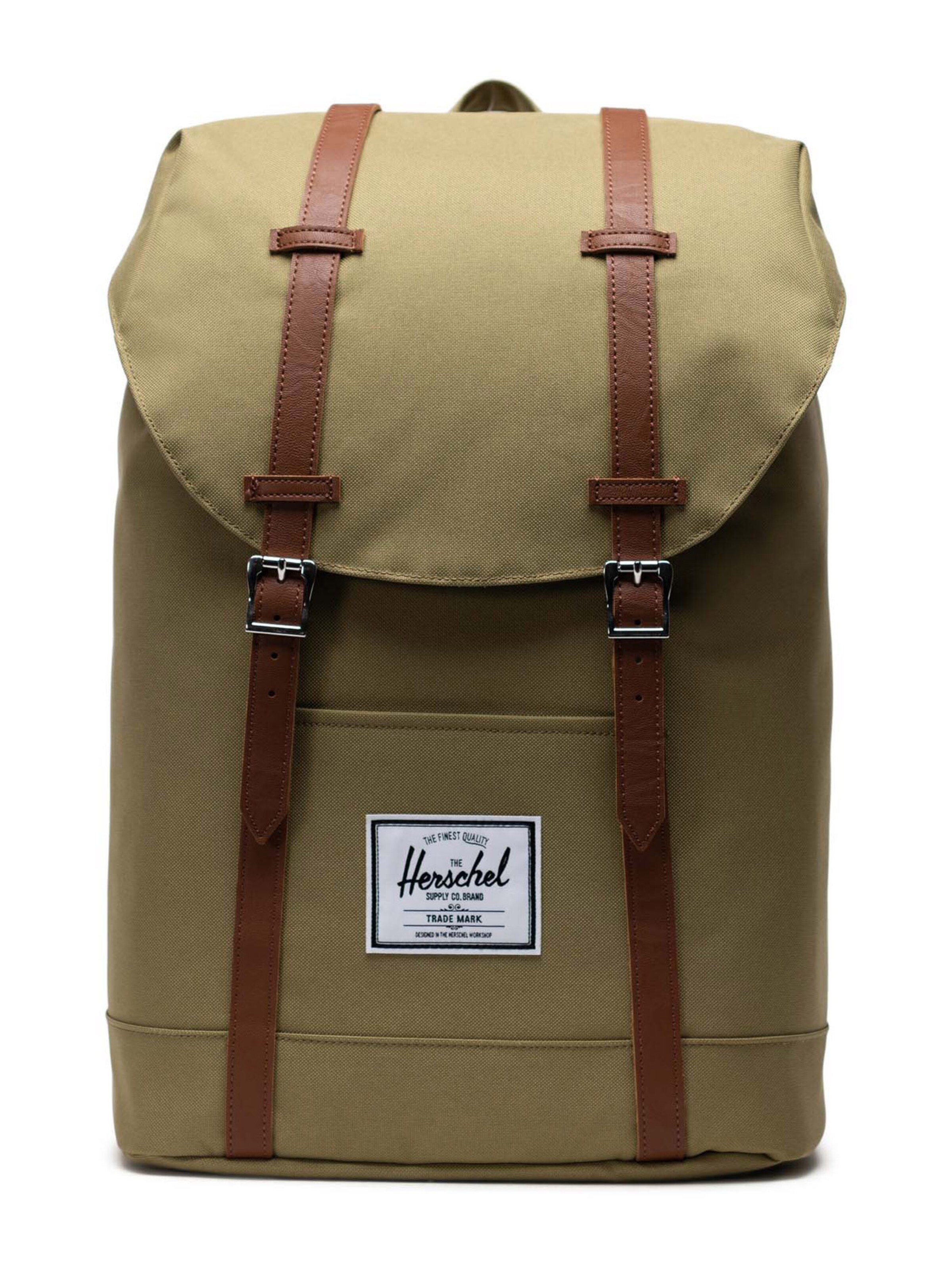 Herschel Backpack 'Retreat' in Green: front
