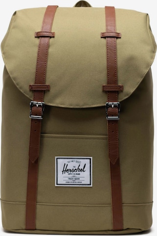 Herschel Backpack 'Retreat' in Green: front