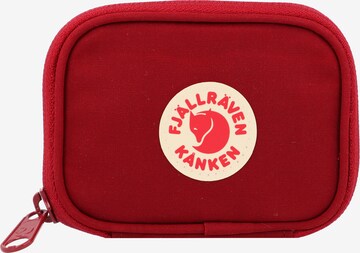 Portamonete 'Kanken' di Fjällräven in rosso: frontale
