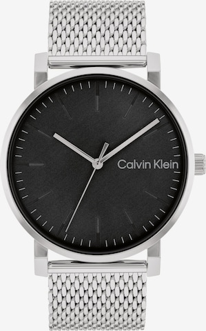 Calvin Klein - Reloj analógico en plata: frente