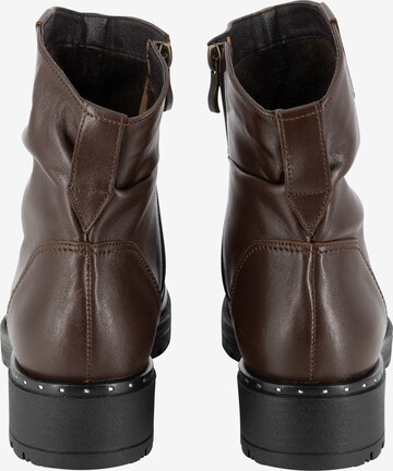 DreiMaster Vintage Ankle Boots in Brown