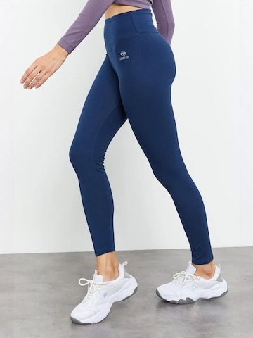 Tommy Life Skinny Leggings 'Gamaschen' - kék
