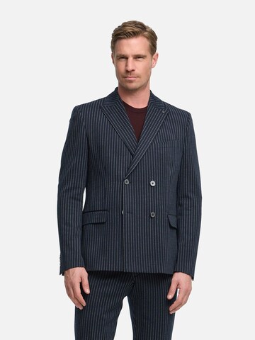 Zuitable Slim fit Suit Jacket 'DiHugo' in Blue: front