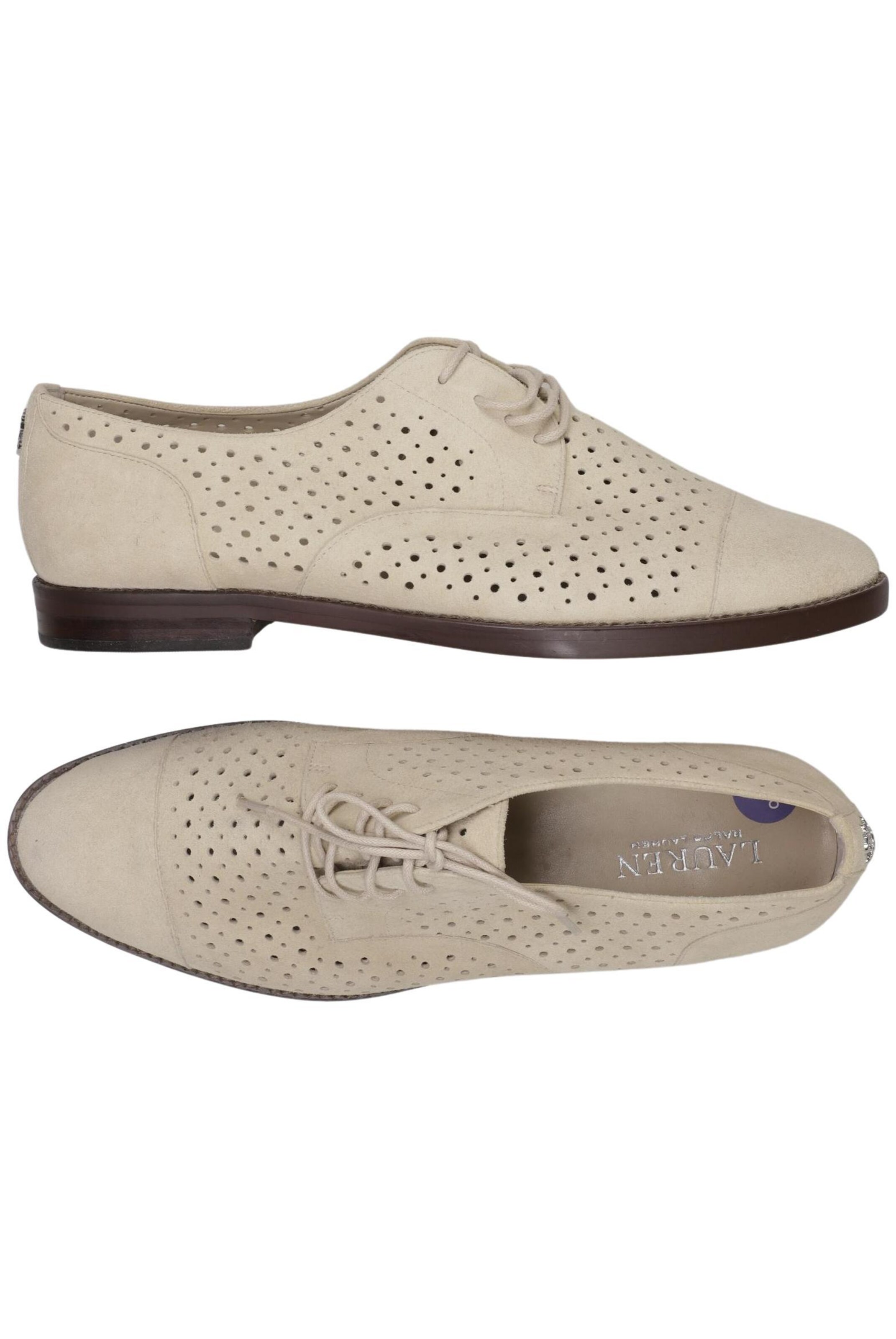 Lauren Ralph Lauren Halbschuh 40 in Beige: Vorderseite