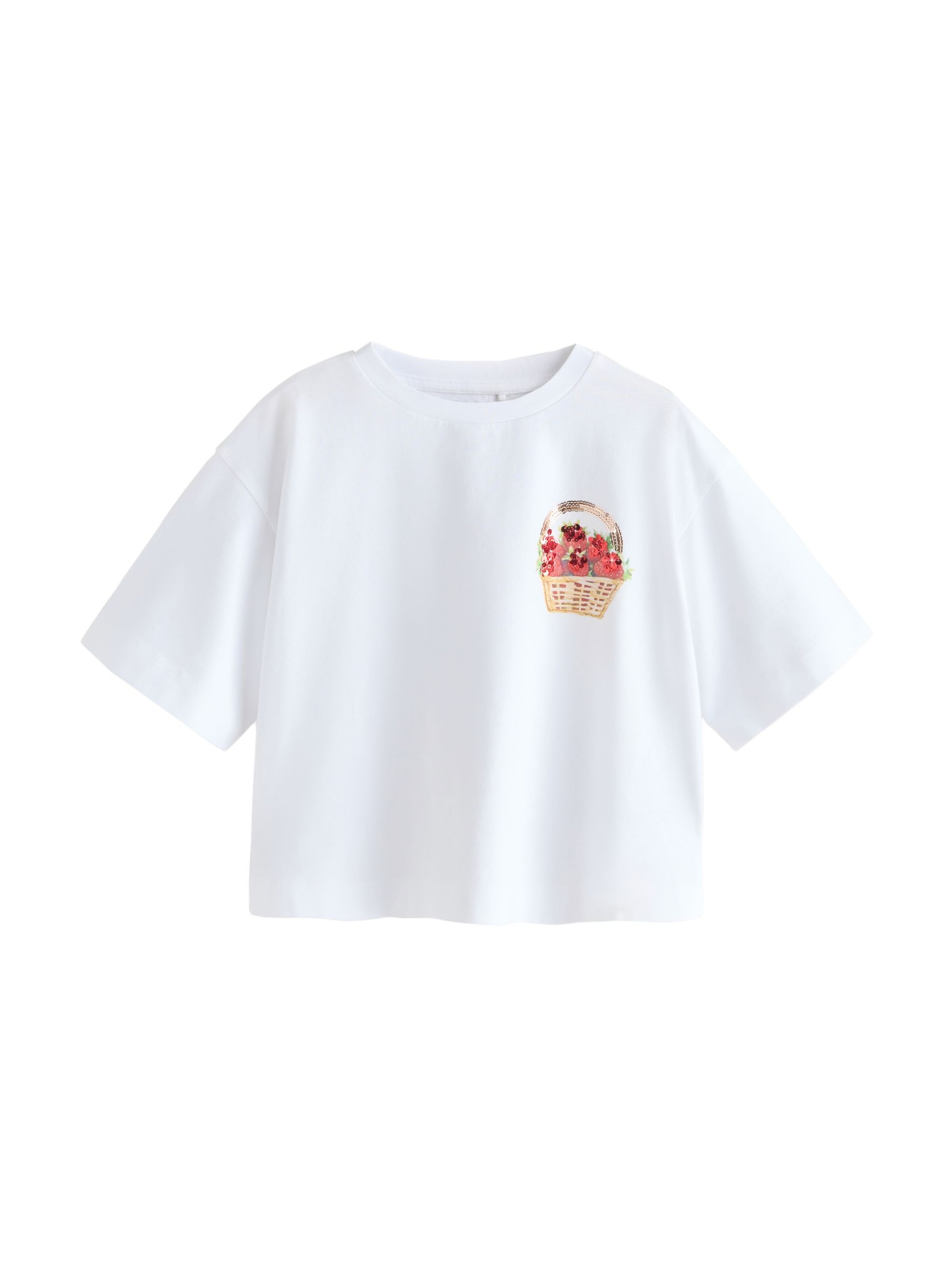 Next T-Shirt in Weiß: Vorderseite