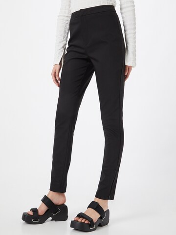 Gina Tricot Slim fit Pants 'Mirej' in Black: front