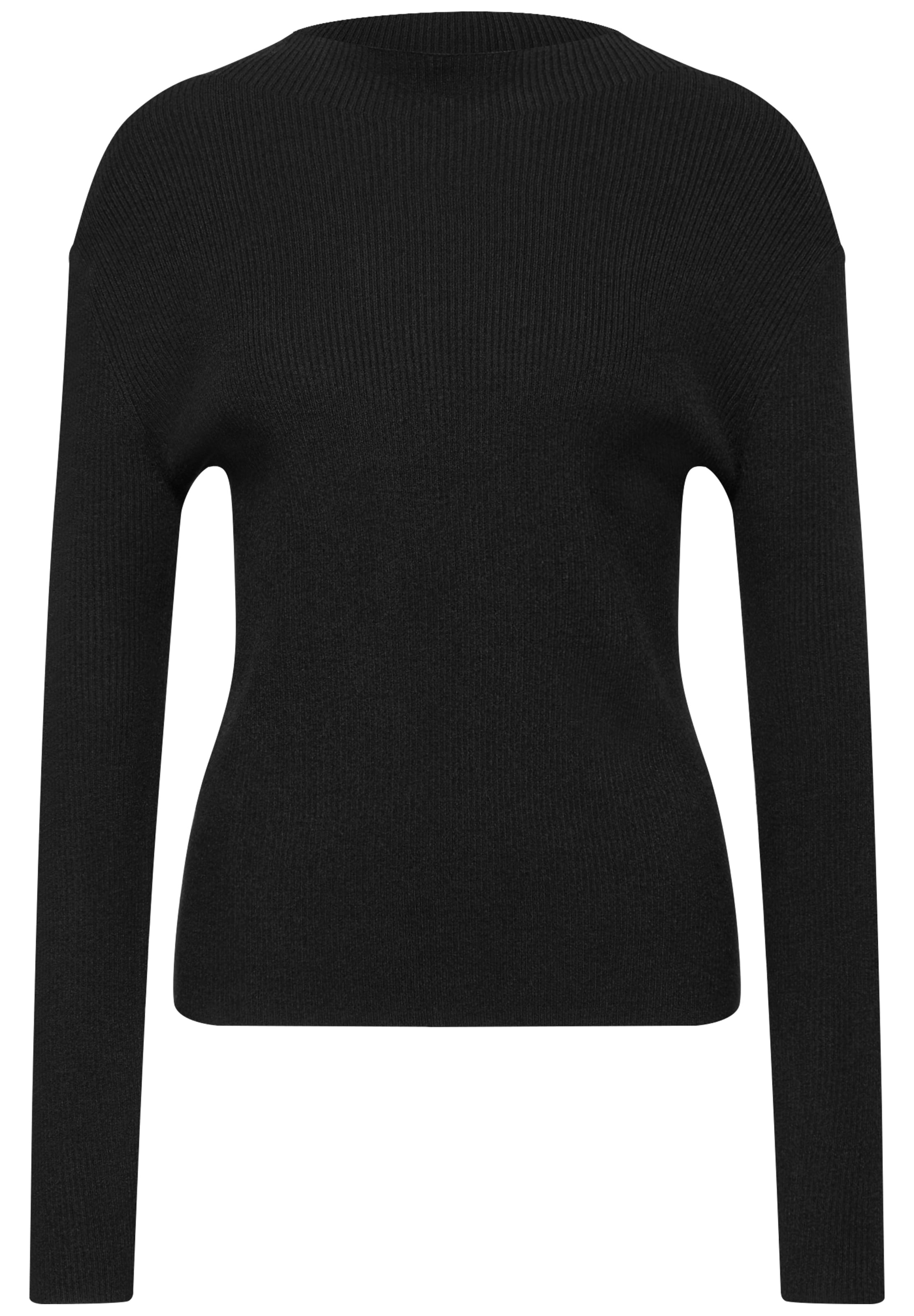 STREET ONE Pullover in Schwarz: Vorderseite