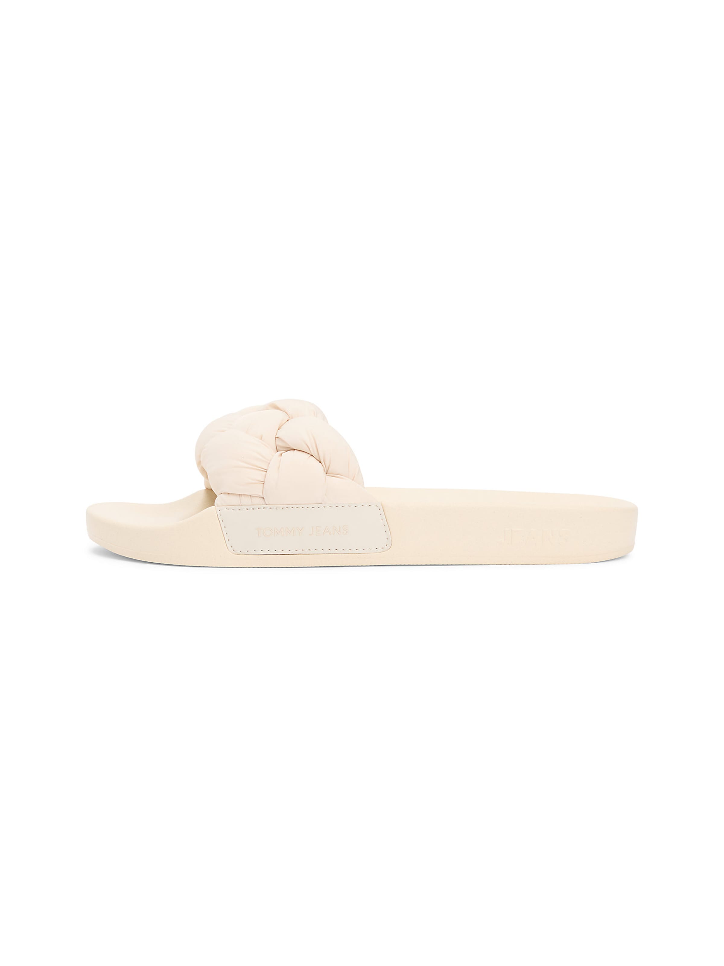 Tommy Jeans Mules in Beige: front