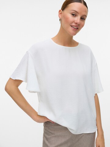 VERO MODA Bluse 'VMALVA' in Weiß: Vorderseite