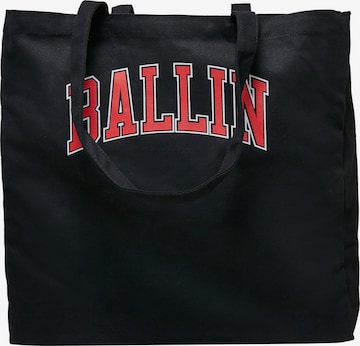 Cabas 'Ballin' Mister Tee en noir : devant