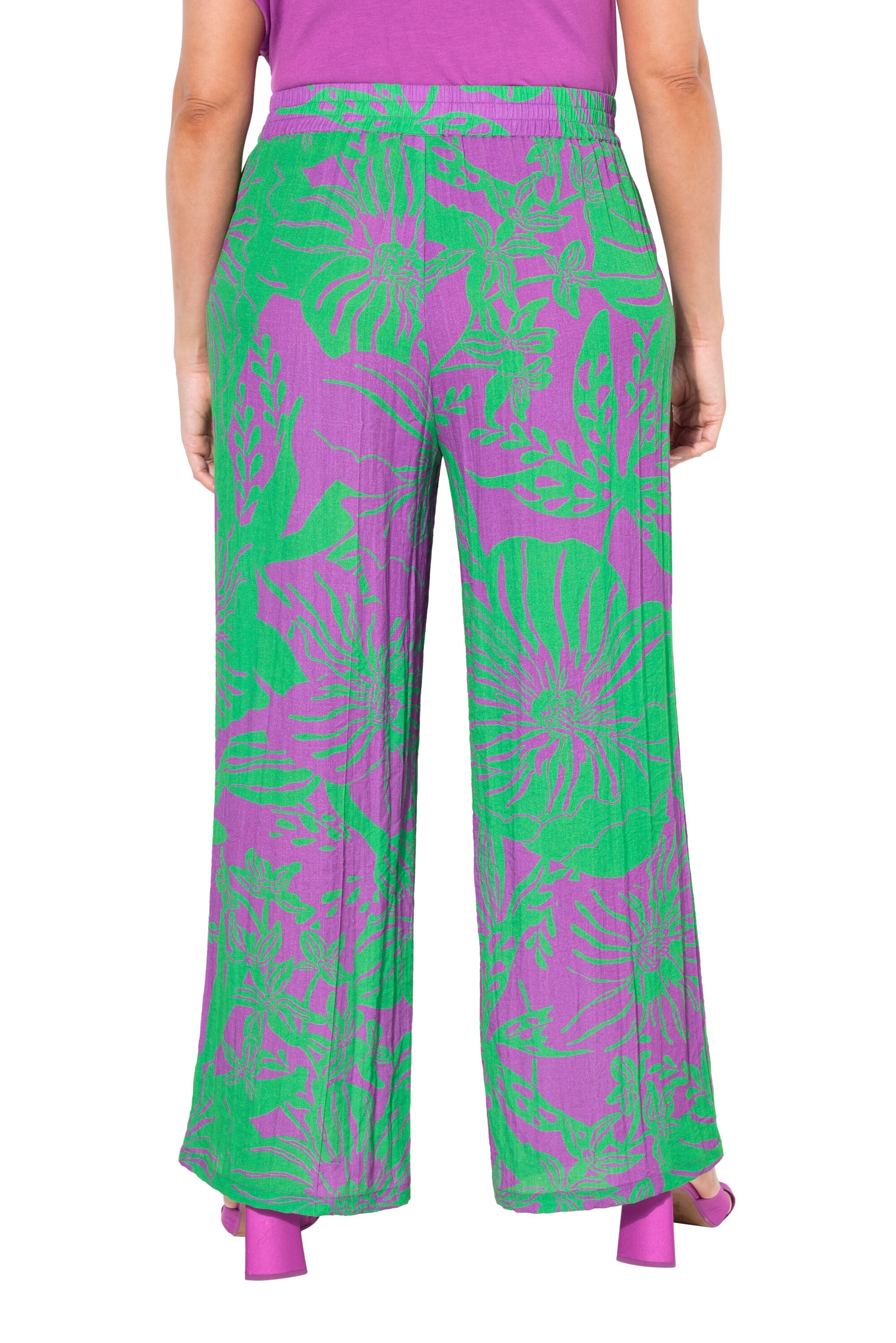 Ulla Popken Loose fit Pants in Green