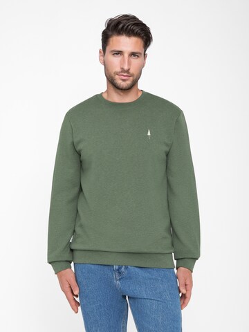 Sweat-shirt 'Tree' NIKIN en vert : devant