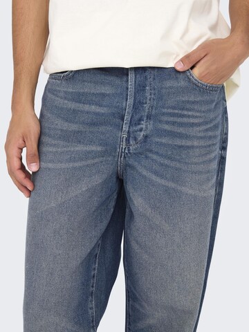 Loosefit Jean 'ONSFade' Only & Sons en bleu
