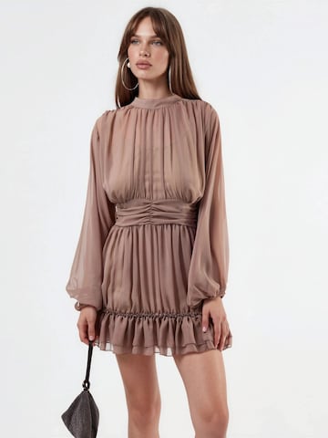 MSN Collection Obleka 'Mini' | siva barva