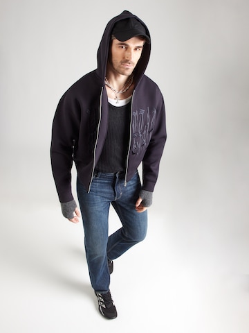 WEEKDAY Sweatvest 'Scuba Simon' in Blauw