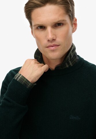 Superdry Pullover in Grün