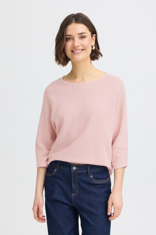Fransa Sweater ' SINJA' in Pink: front