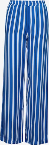 Wide Leg Pantalon ' Schwarze Rose ' SEIDENSTICKER en bleu : devant