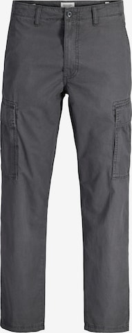 JACK & JONES Regular Cargo Pants in Grey: front