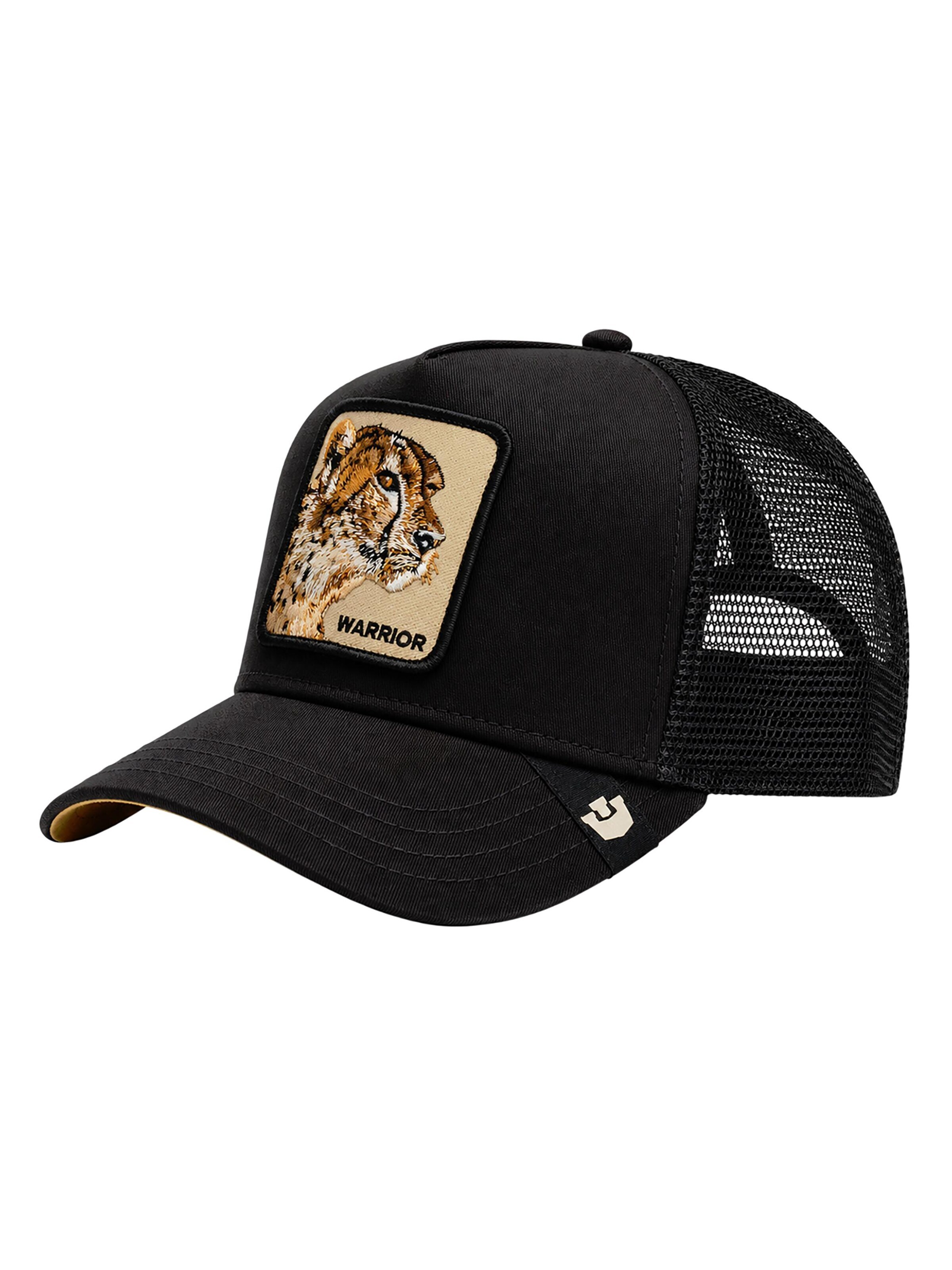 GOORIN Bros. Cap 'The Warrior Cheetah'‌‌‌‌‌‌‌‌‌ in Schwarz: Vorderseite