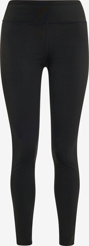 myMo ATHLSR Skinny Workout Pants in Black: front