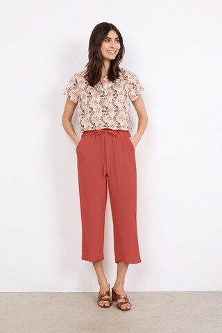 Soyaconcept - Pierna ancha Pantalón 'RADIA' en rojo
