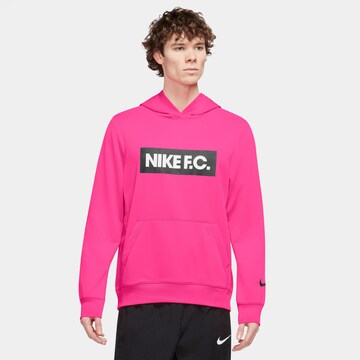 NIKE Sportsweatshirt 'FC Libero' in Pink: predná strana