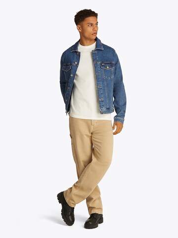Tommy Jeans Prehodna jakna 'RYAN' | modra barva
