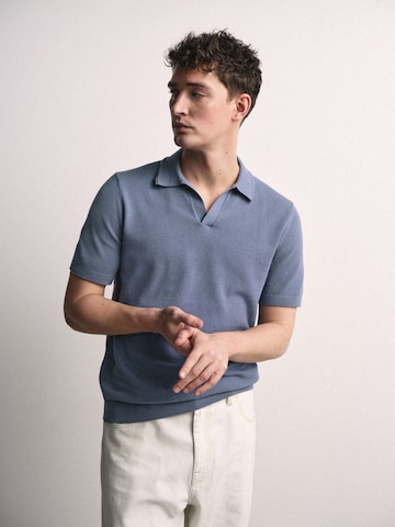 The Set Pullover in Blau: Vorderseite