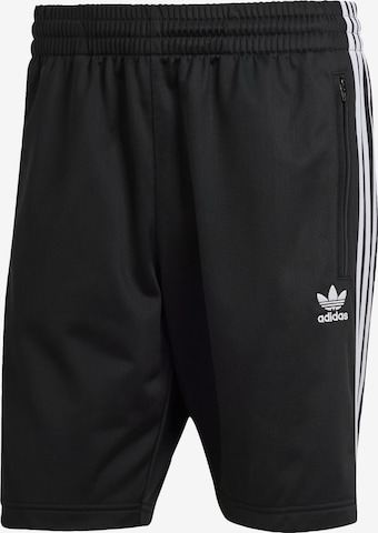 ADIDAS ORIGINALS Loose fit Workout Pants 'Adicolor Firebird' in Black: front