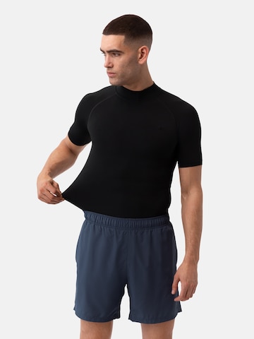DANISH ENDURANCE Sportsweatshirt 'Compression SS' in Zwart: voorkant