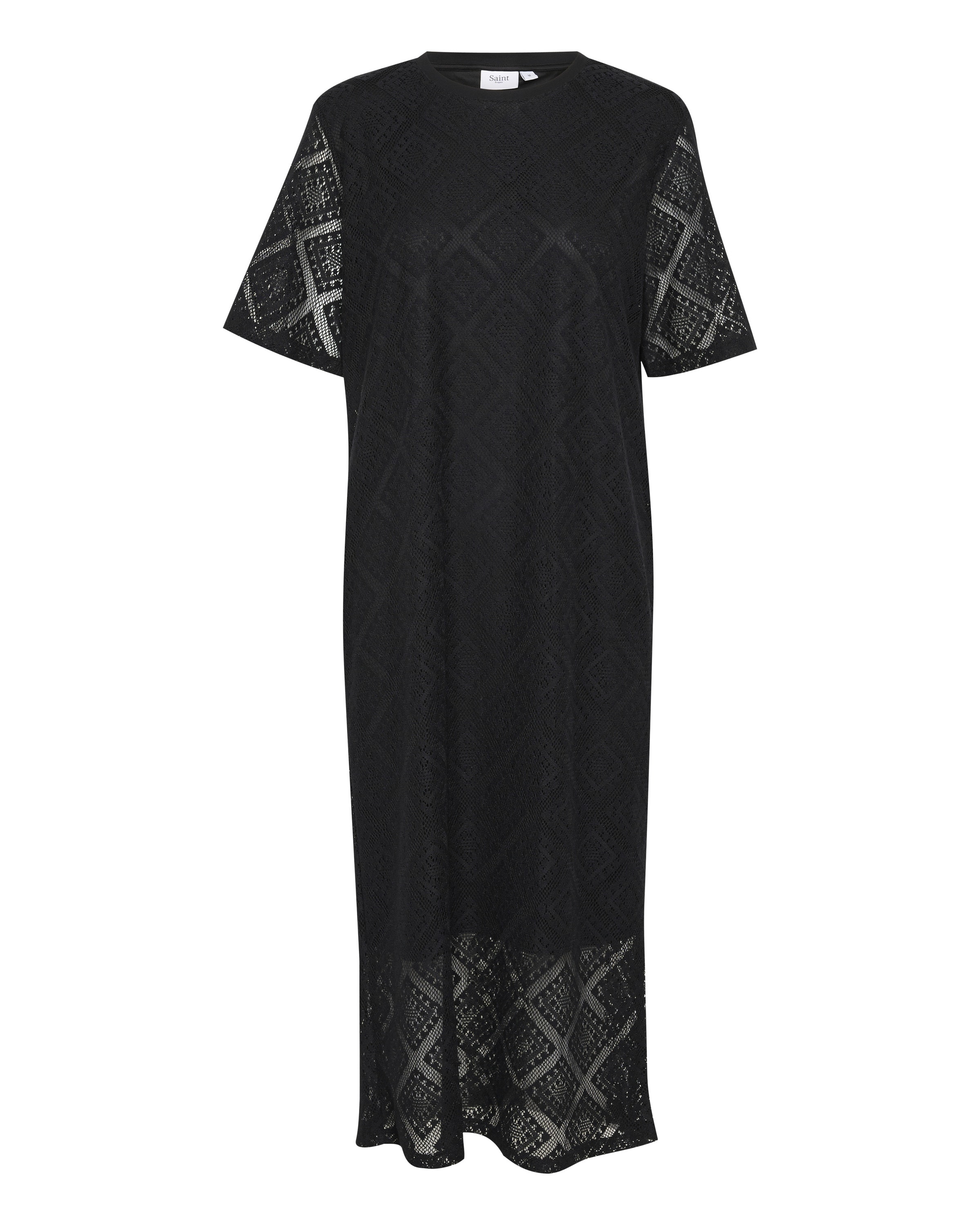 SAINT TROPEZ Oversized dress 'Jacobina' in Black: front