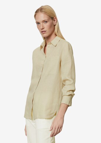 Marc O'Polo Blouse in Beige: voorkant