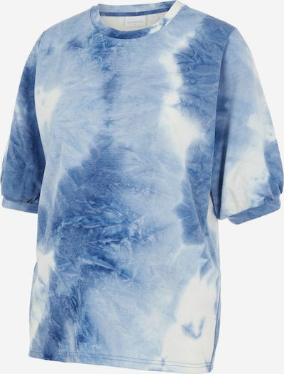 MAMALICIOUS Shirt in aqua / weiß, Produktansicht