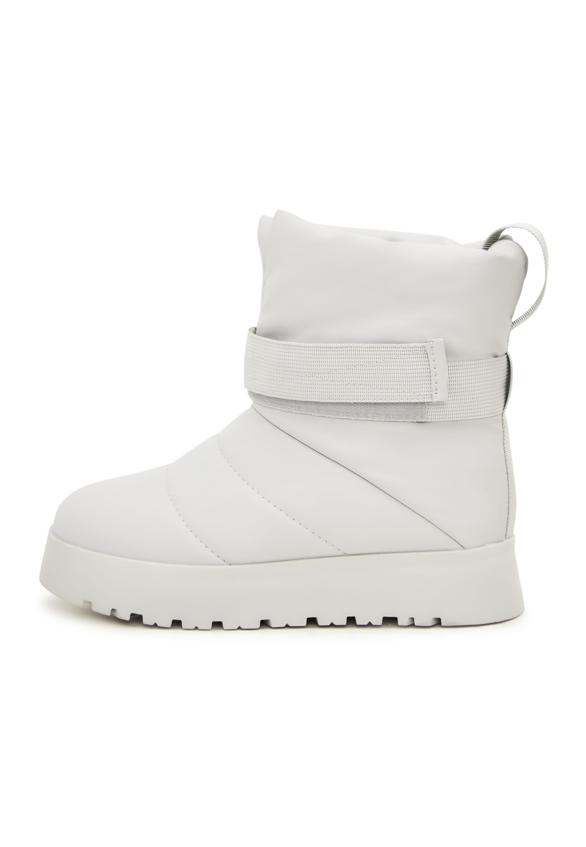 CESARE GASPARI Snowboots in Grijs: voorkant
