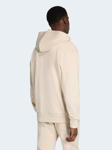 ADIDAS SPORTSWEAR Športová mikina so zipsom 'A SZN' - Béžová