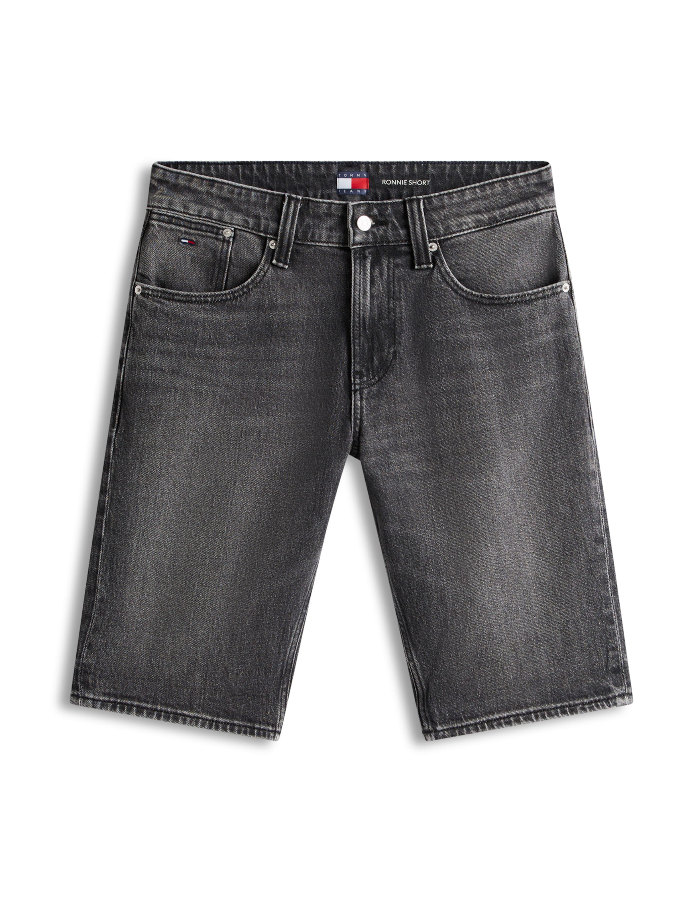 Regular Jean 'RONNIE' Tommy Jeans en noir : devant