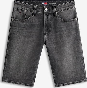 Tommy Jeansregular Traperice 'RONNIE' - crna boja: prednji dio