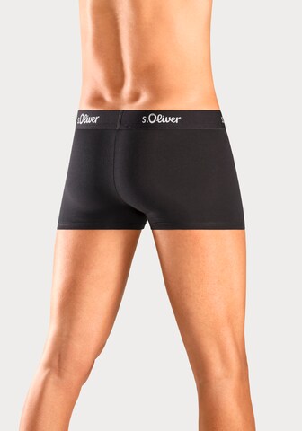 s.Oliver Boxer shorts in Black: back