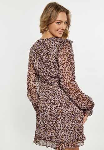 Robe faina en marron