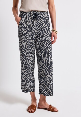 STREET ONE Loosefit Hose in Schwarz: Vorderseite