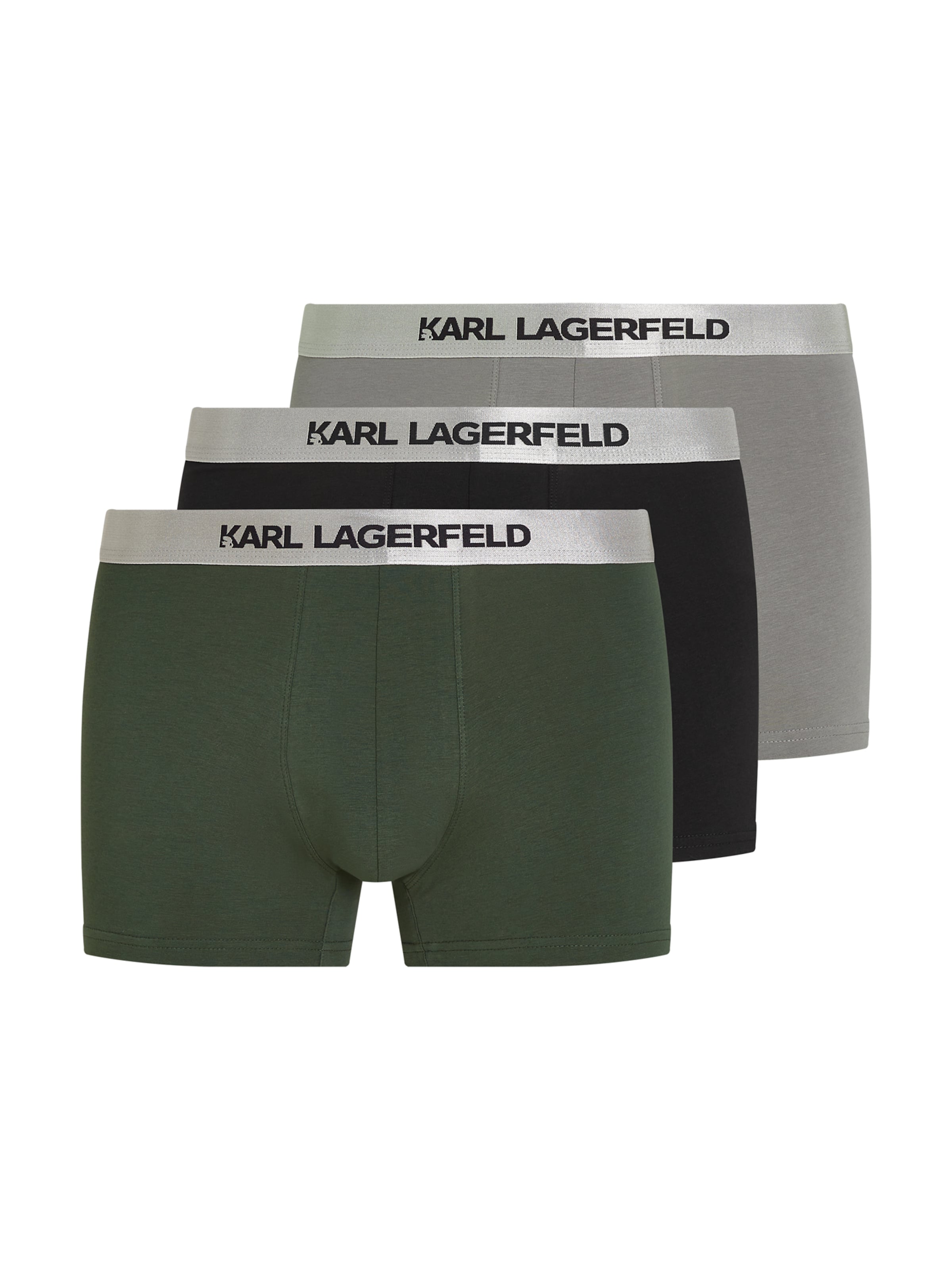 Boxer di Karl Lagerfeld in grigio: frontale