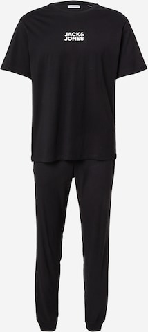 JACK & JONES Házi ruha 'JACSOLID' - fekete: elől