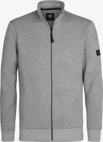 pelēks Petrol Industries Adīta jaka 'Bighorn': no priekšpuses