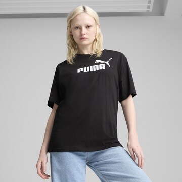PUMA Shirt 'Essentials No. 1' in Black: front